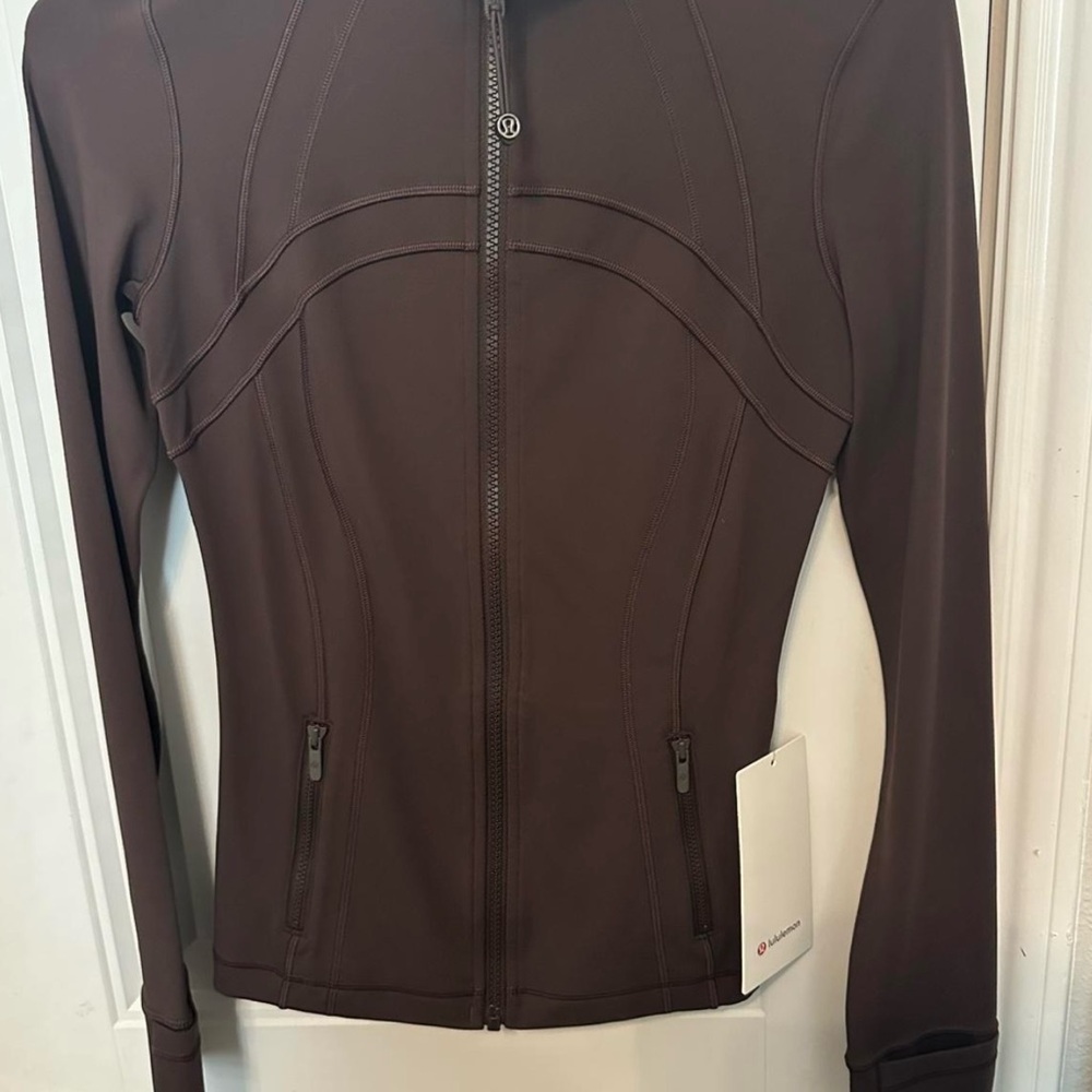 Brown Lululemon define jacket